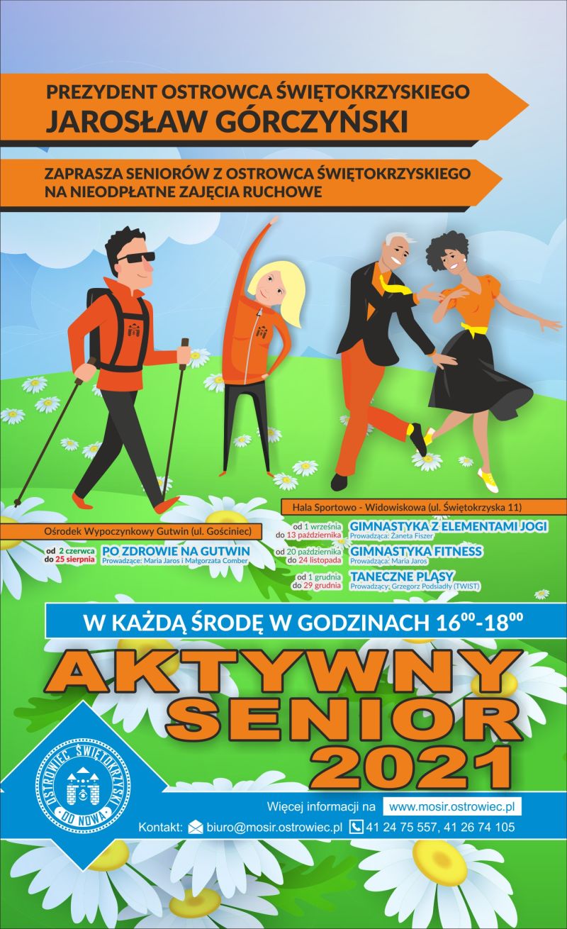 Aktywny Senior 2021 plakat