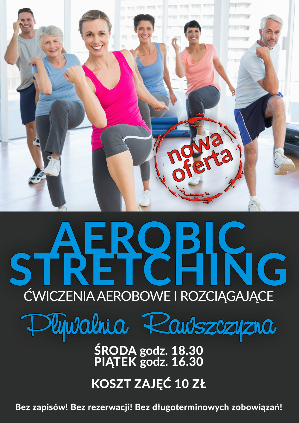 aerobic plakat www